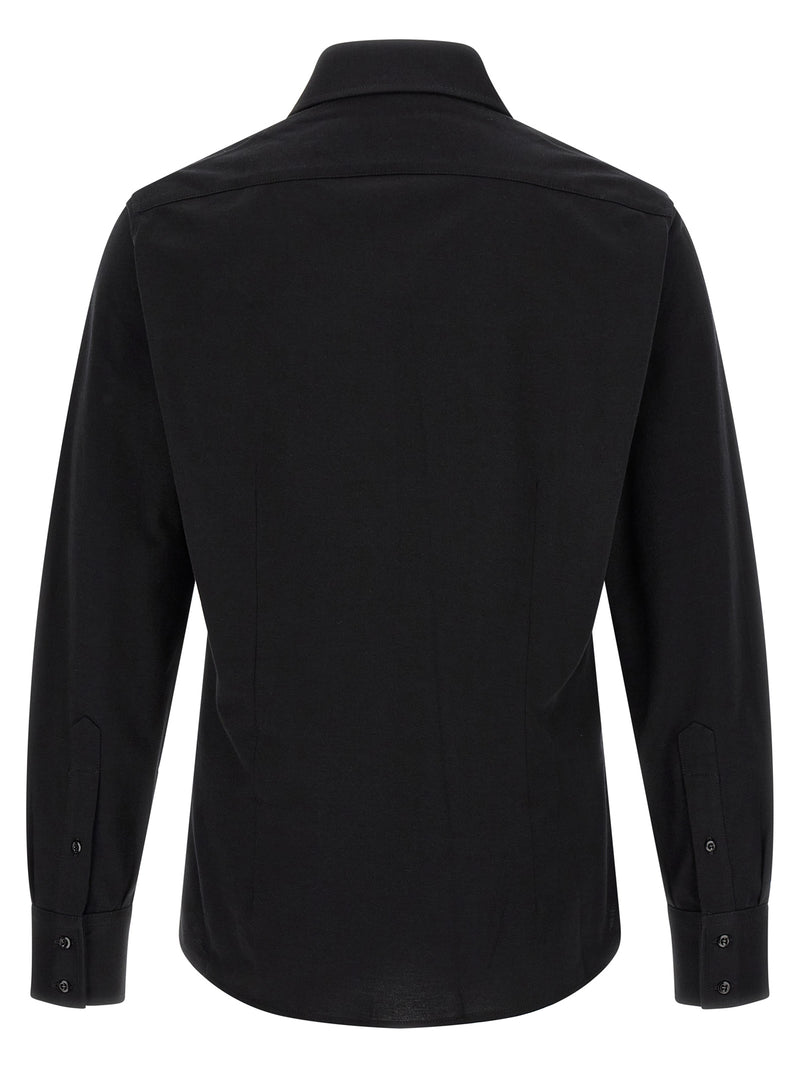 Black Cotton Blouse