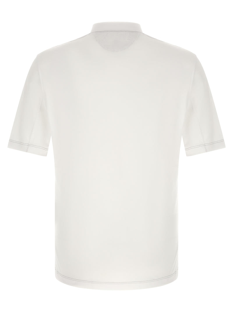 White Polyamide T-Shirt