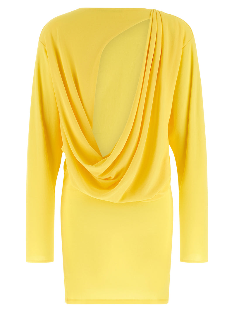 Multicolor Viscose Short Dress