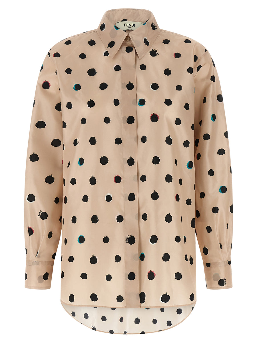 Multicolor Silk Blouse