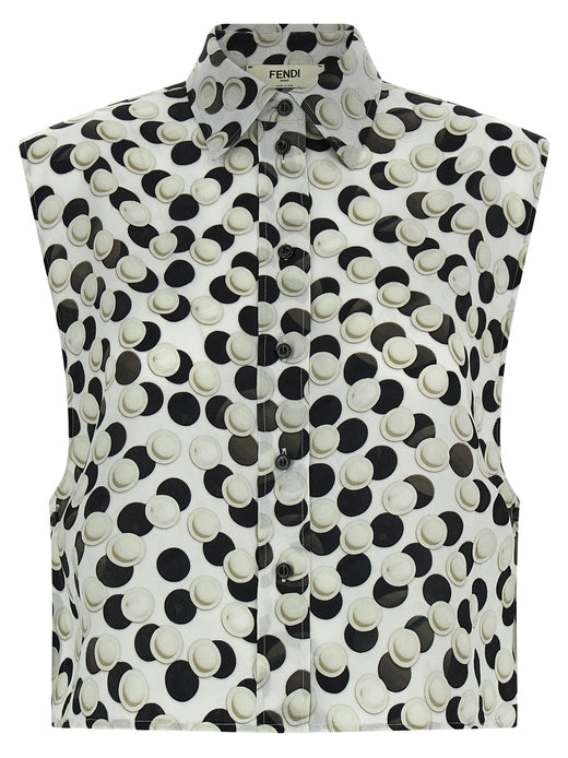 Multicolor Silk Pattern Shirt