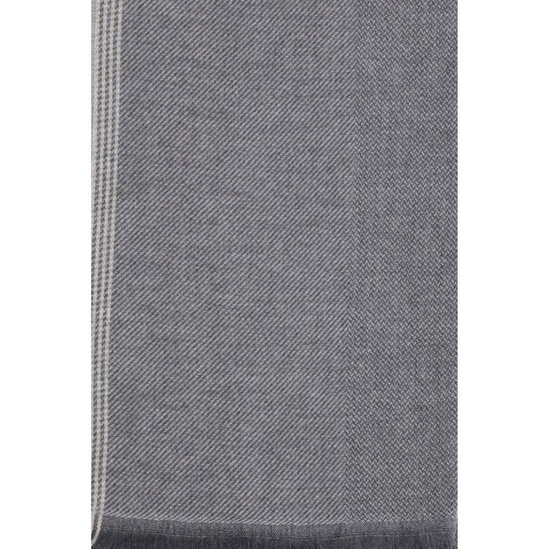 Gray Cashmere Scarf