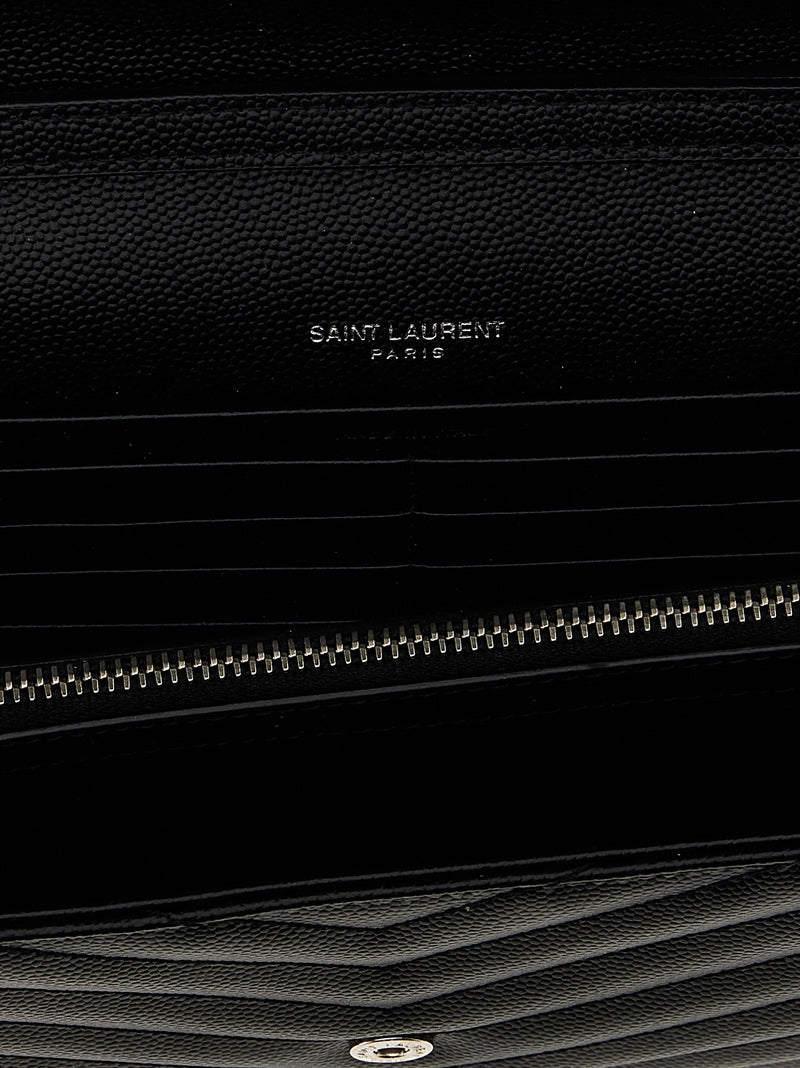 Black Calfskin Clutch Bag