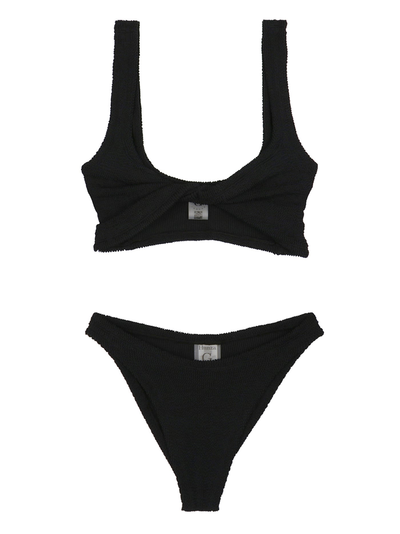 Black Nylon Bikini