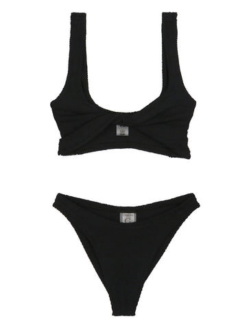 Black Nylon Bikini