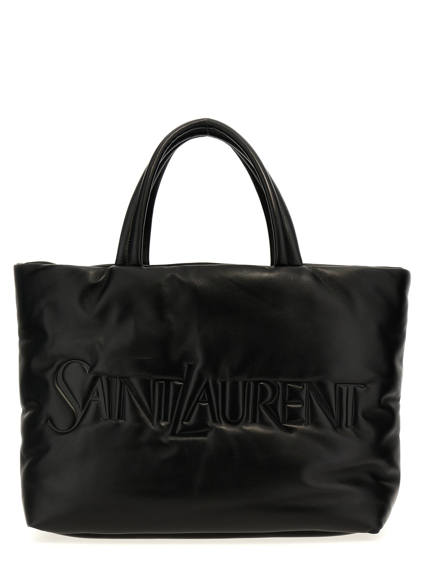 Black Lamb Leather Tote Bag