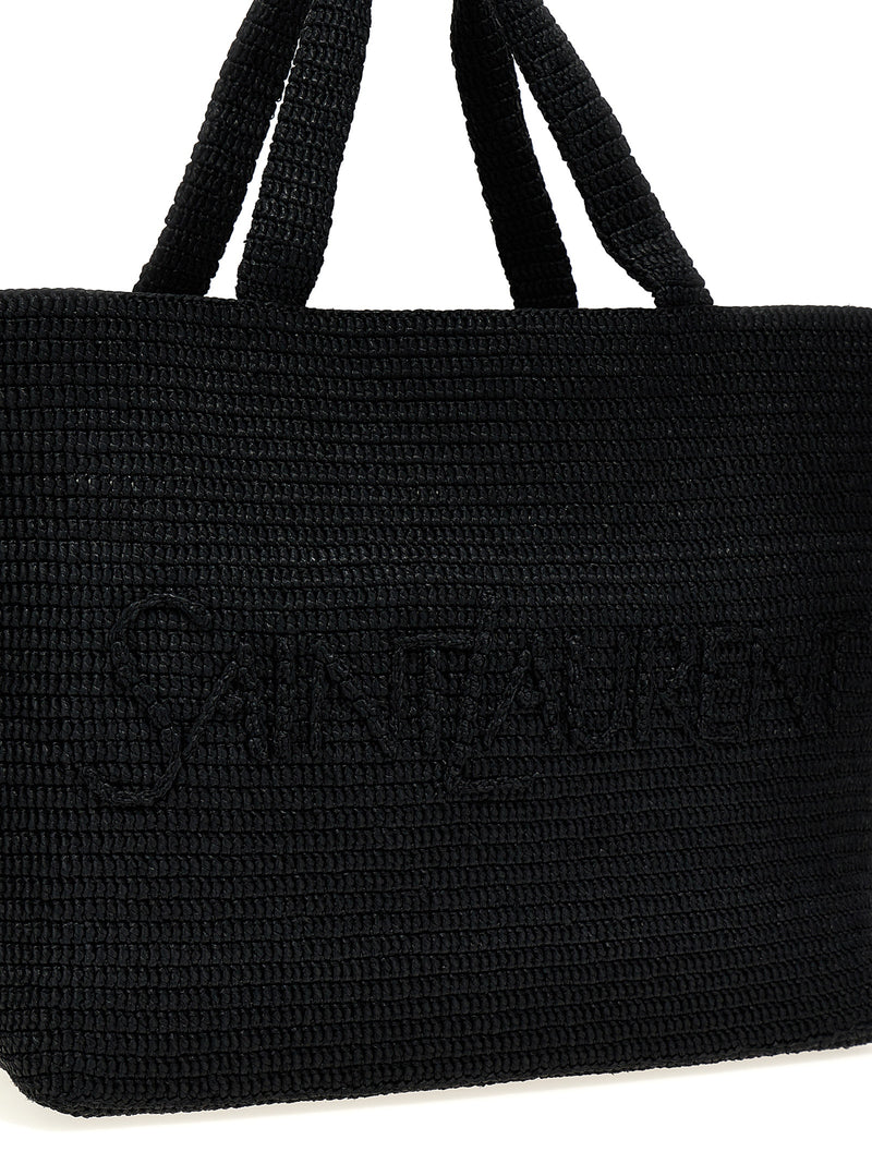 Black Viscose Tote Bag