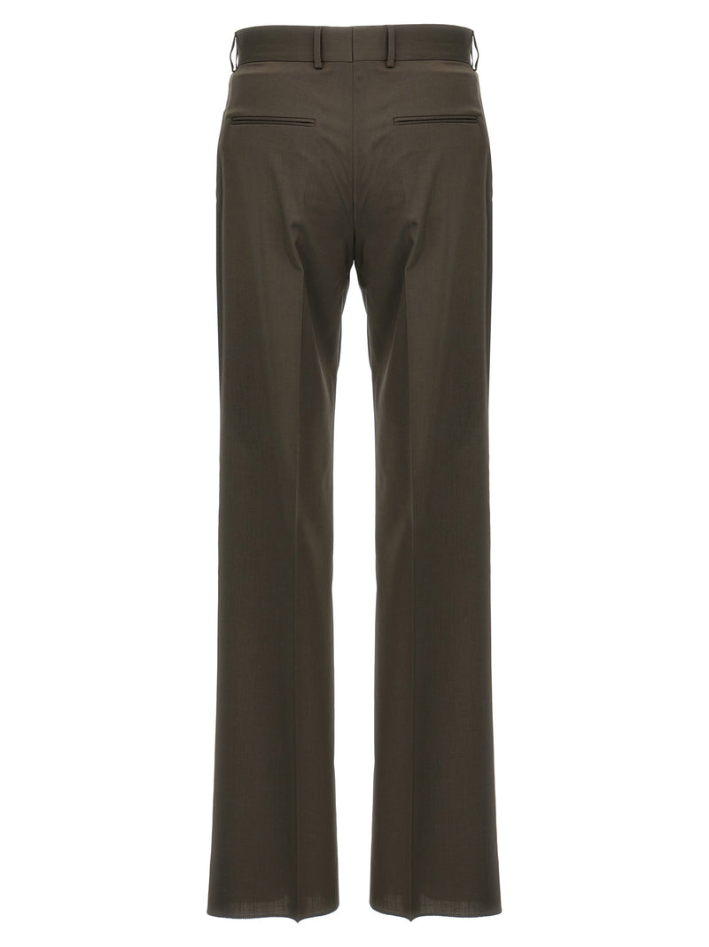 Bicolor Wool Dress Pants