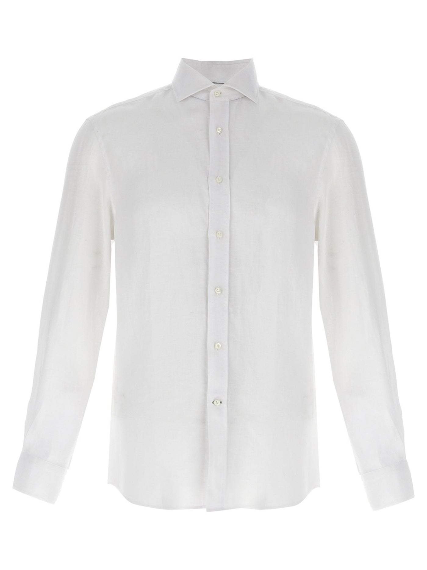 White Linen Blouse