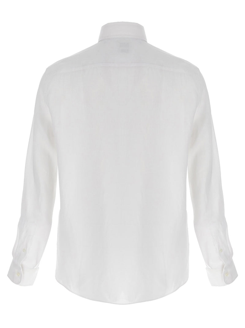 White Linen Blouse