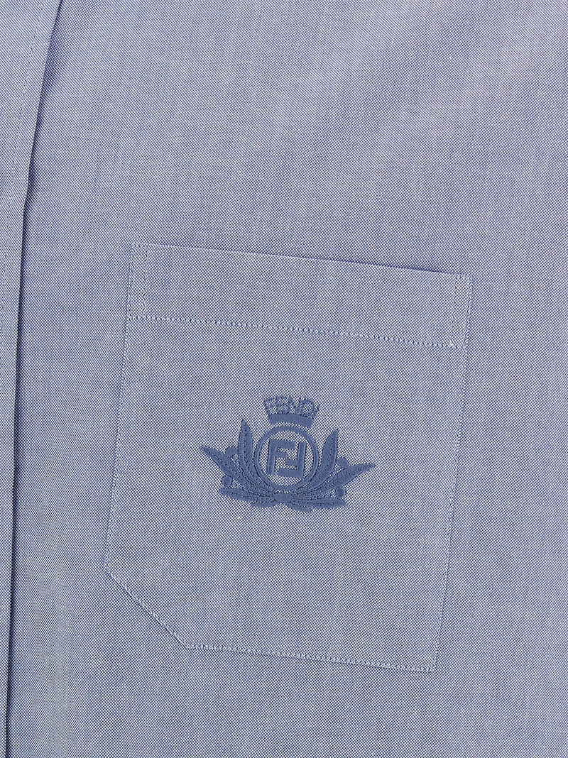 Blue Cotton Blouse