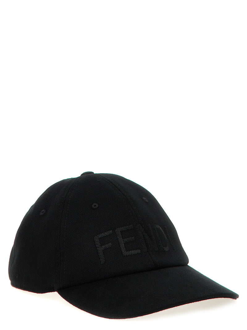Black Cotton Cap (Baseball Hat)