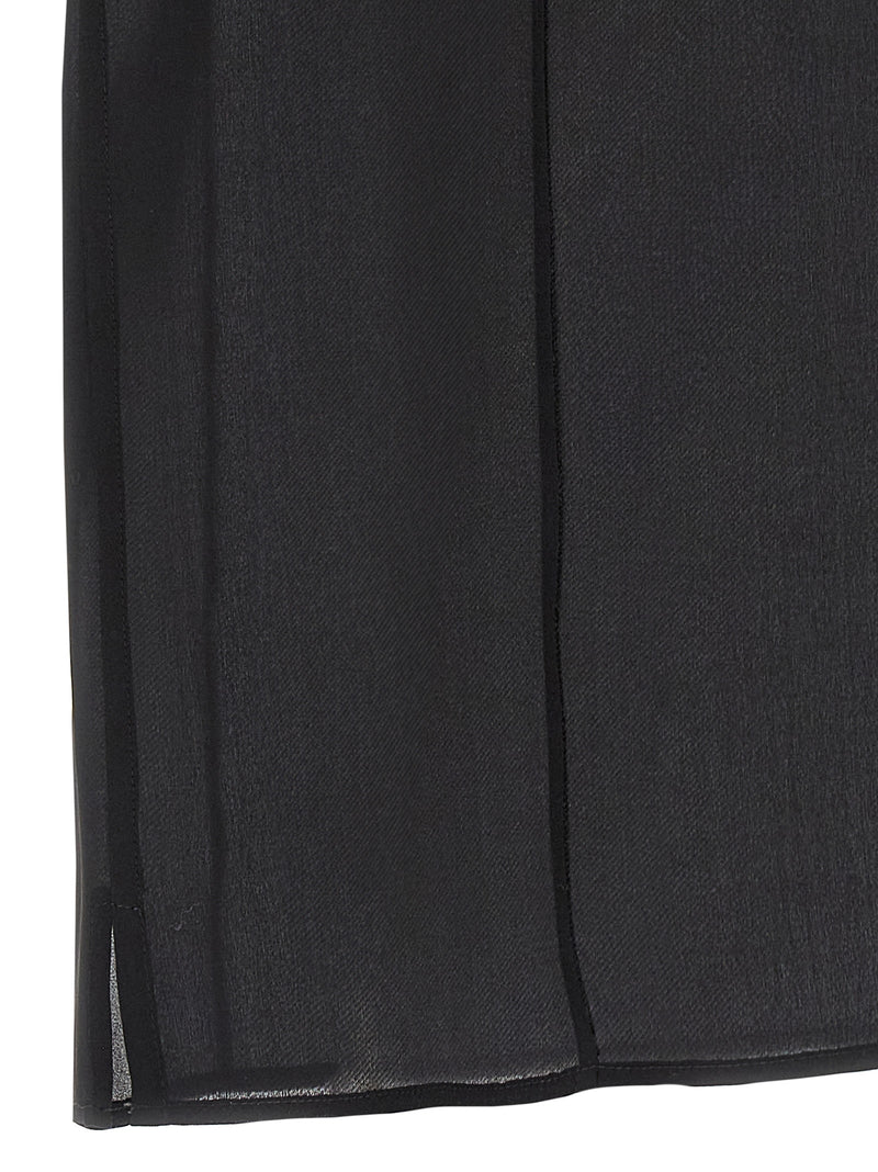Black Silk Blouse
