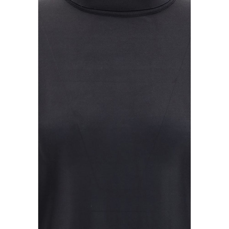 Black Silk Sweatshirt
