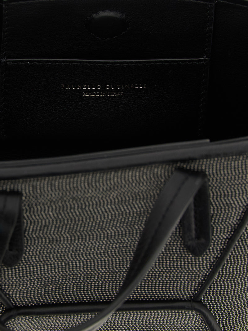 Black Brass Handbag