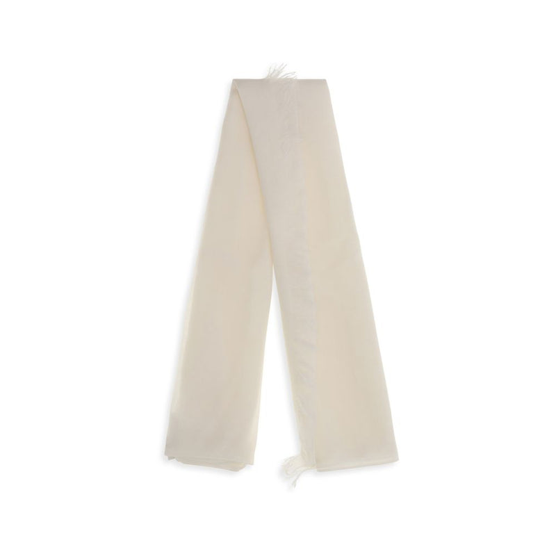 White Cashmere Scarf