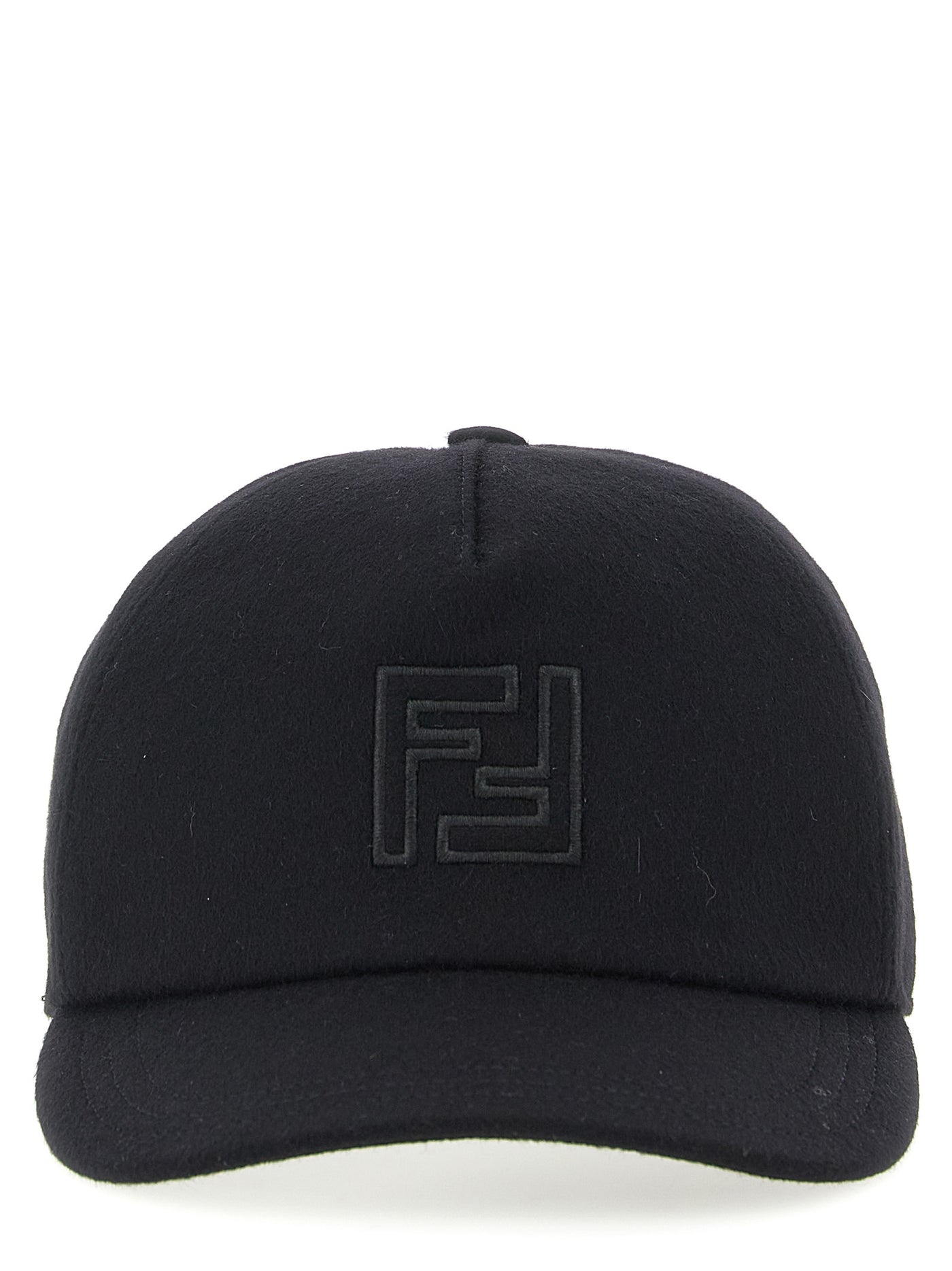 Black Wool Cap (Baseball Hat)