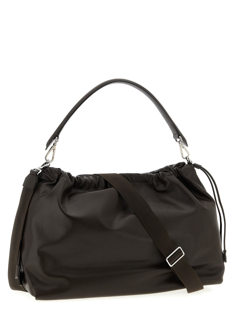 Brown Calfskin Handbag
