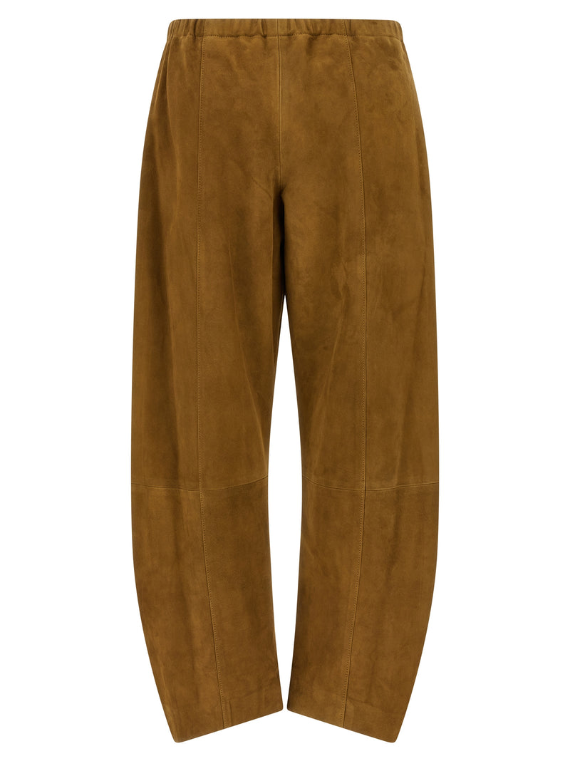Brown Leather Pants