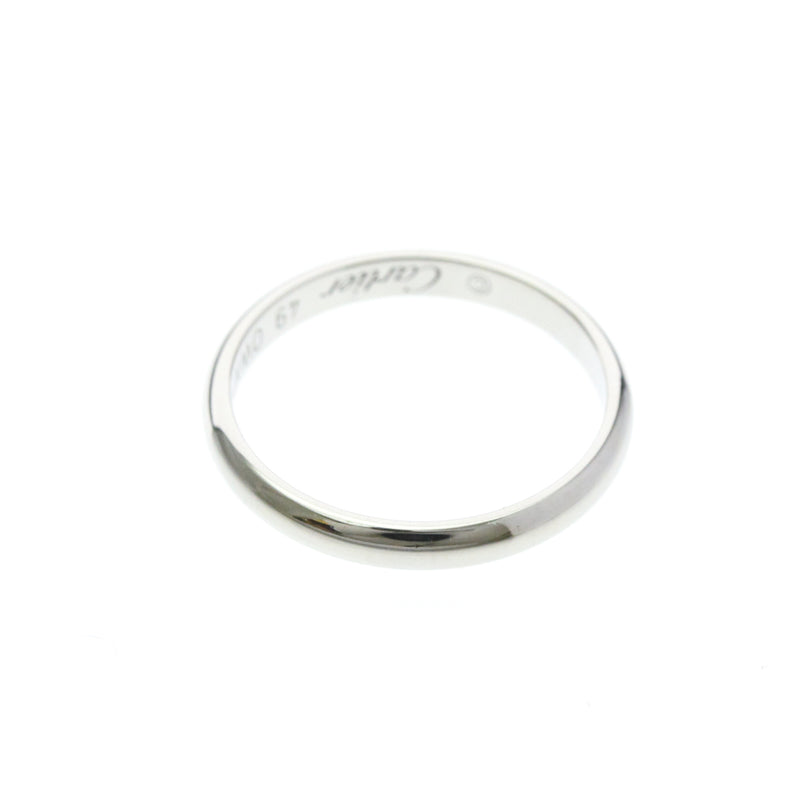 Cartier 1895 Wedding Band Platinum Silver Bijoux