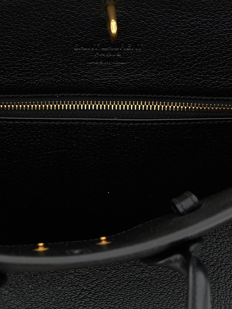 Black Goatskin Handbag