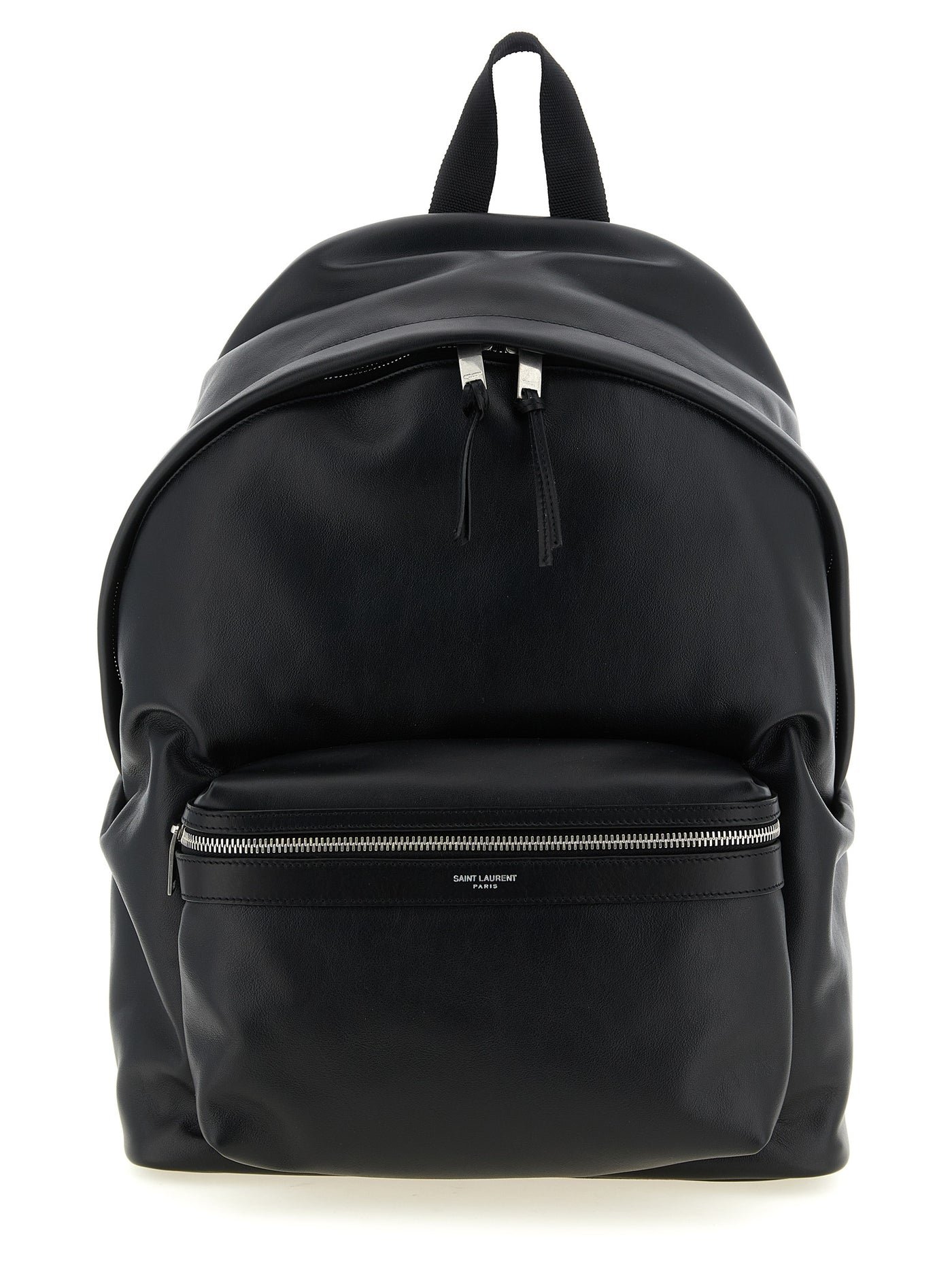 Black Calfskin Backpack