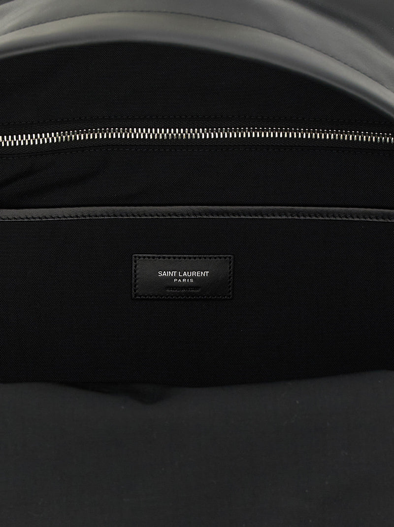 Black Calfskin Backpack