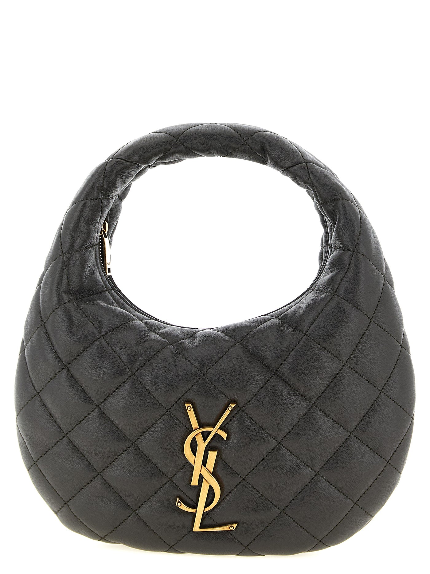 Brown Lamb Leather Handbag
