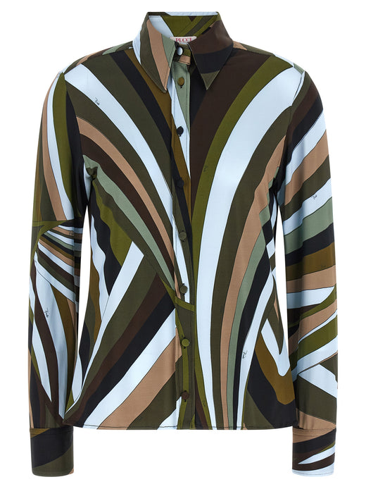 Multicolor Viscose Blouse
