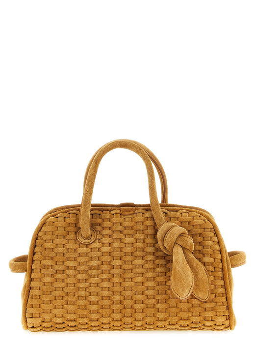 Beige Calfskin Handbag
