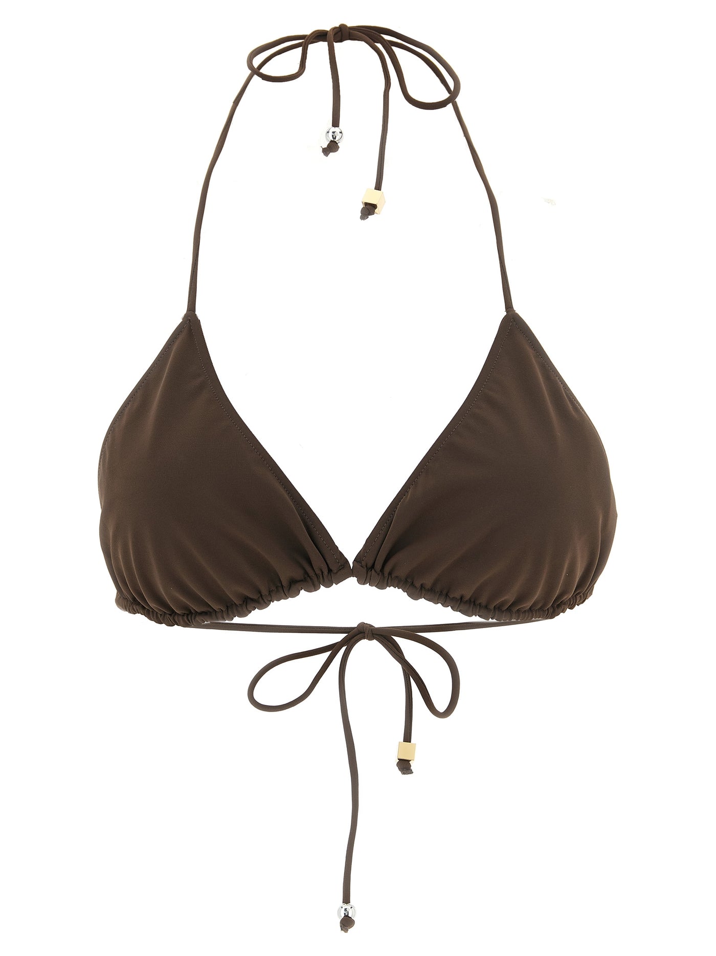Brown Polyamide Bikini