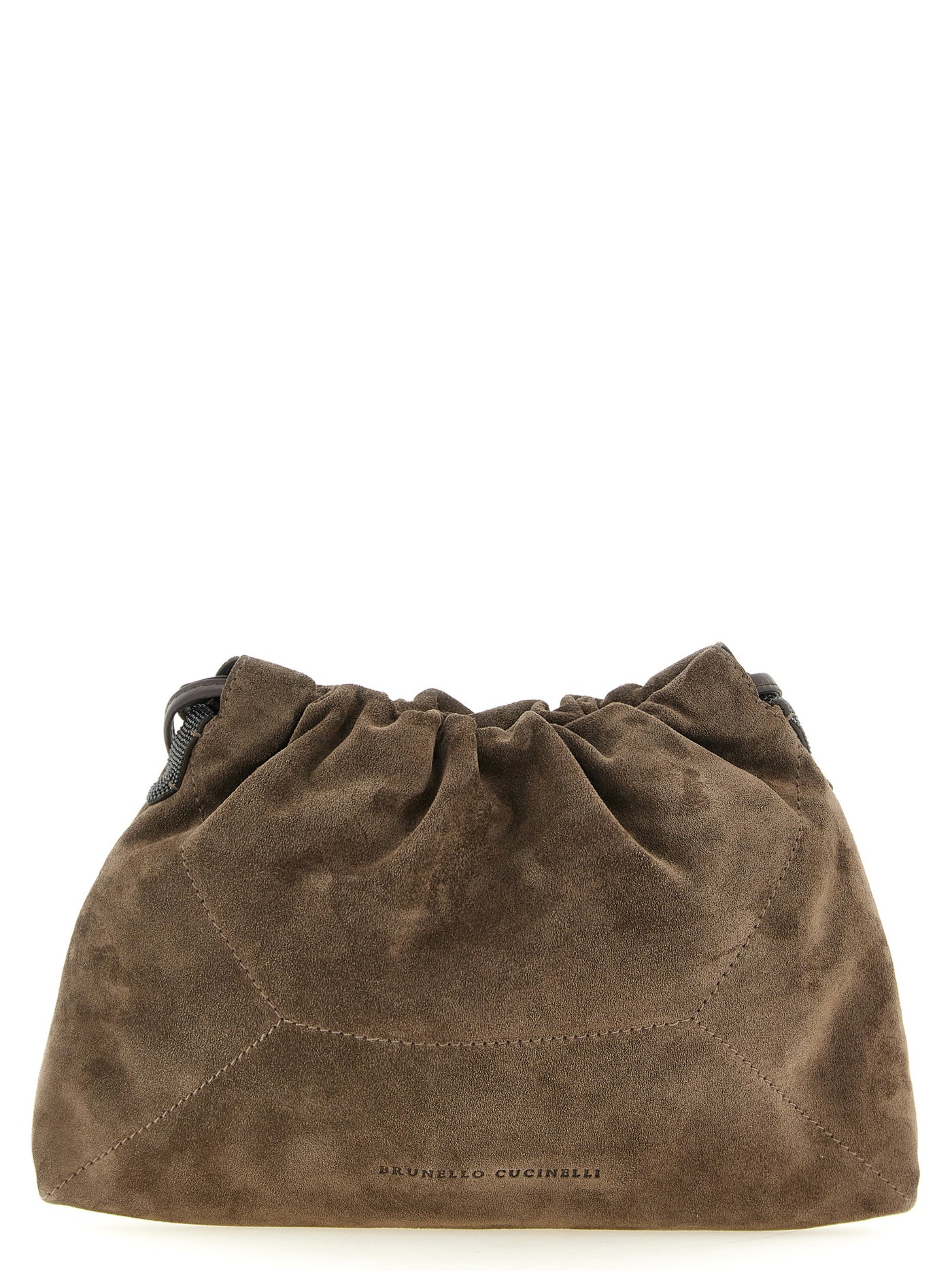 Brown Calfskin Clutch Bag