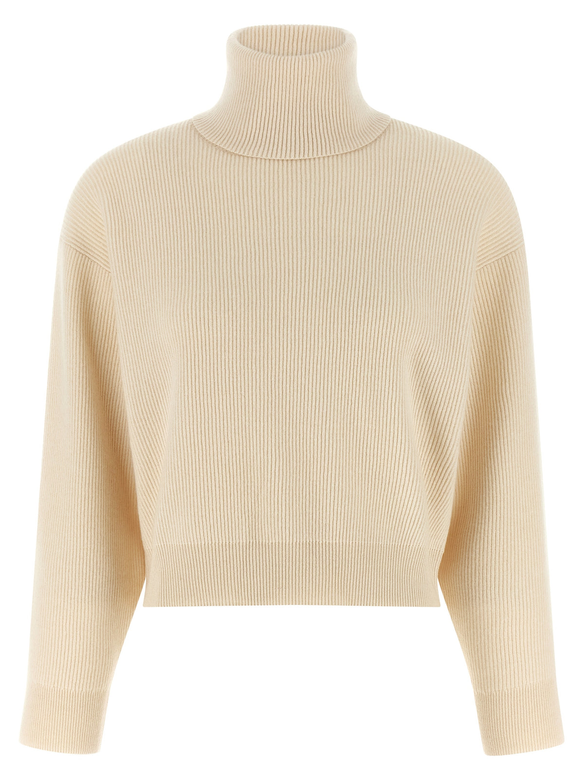 White Virgin Wool Cardigan