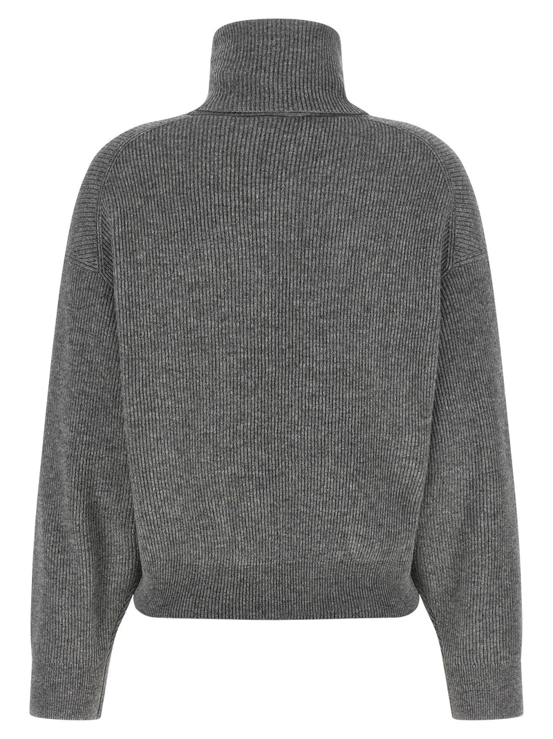 Gray Virgin Wool Cardigan