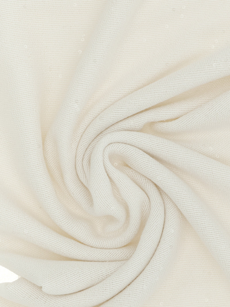 White Cashmere Scarf