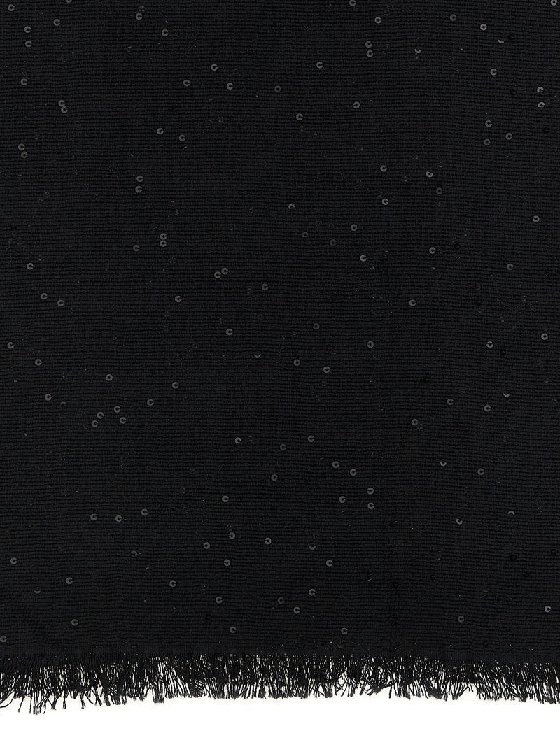Black Cashmere Scarf