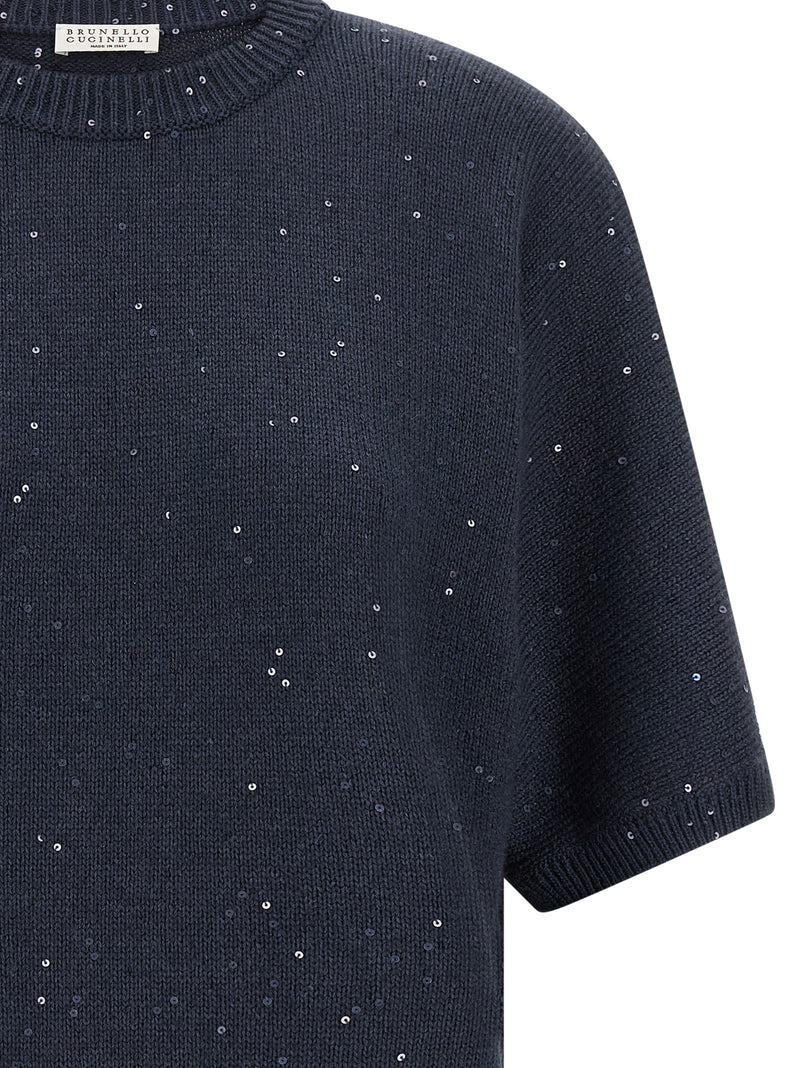 Blue Cashmere Cardigan