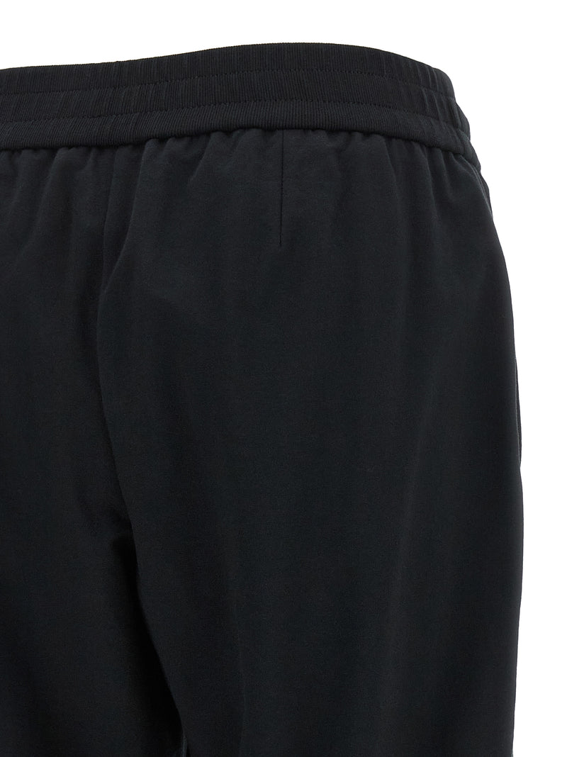 Black Cotton Joggers (Workout Pants)