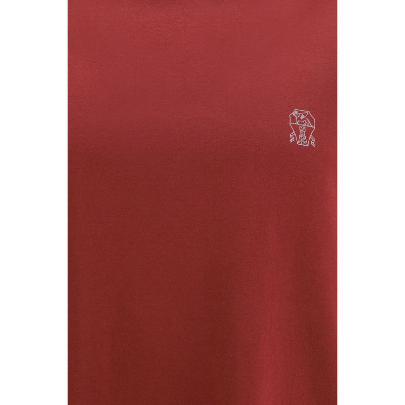 Bordeaux Cotton T-Shirt