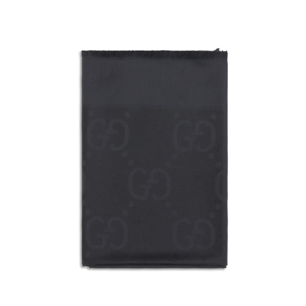Black Wool Oves Aries Scarf