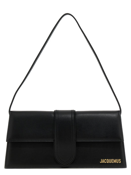 Black Cowhide Shoulder Bag
