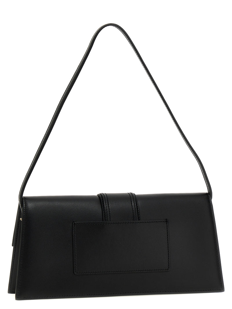 Black Cowhide Shoulder Bag