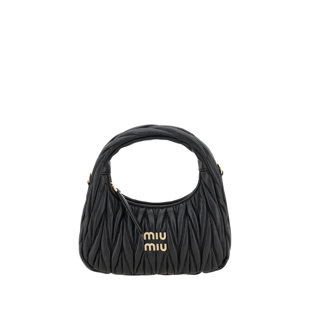 Black Calf Leather Bos Taurus Shoulder Bag
