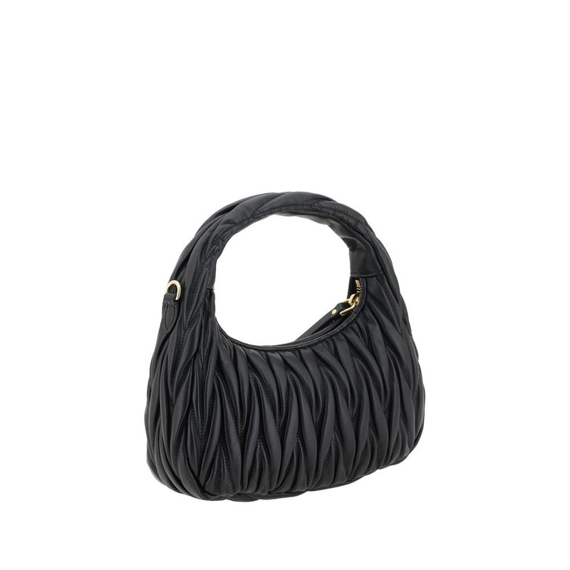 Black Calf Leather Bos Taurus Shoulder Bag