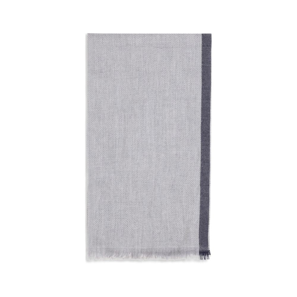 Gray Cashmere Scarf