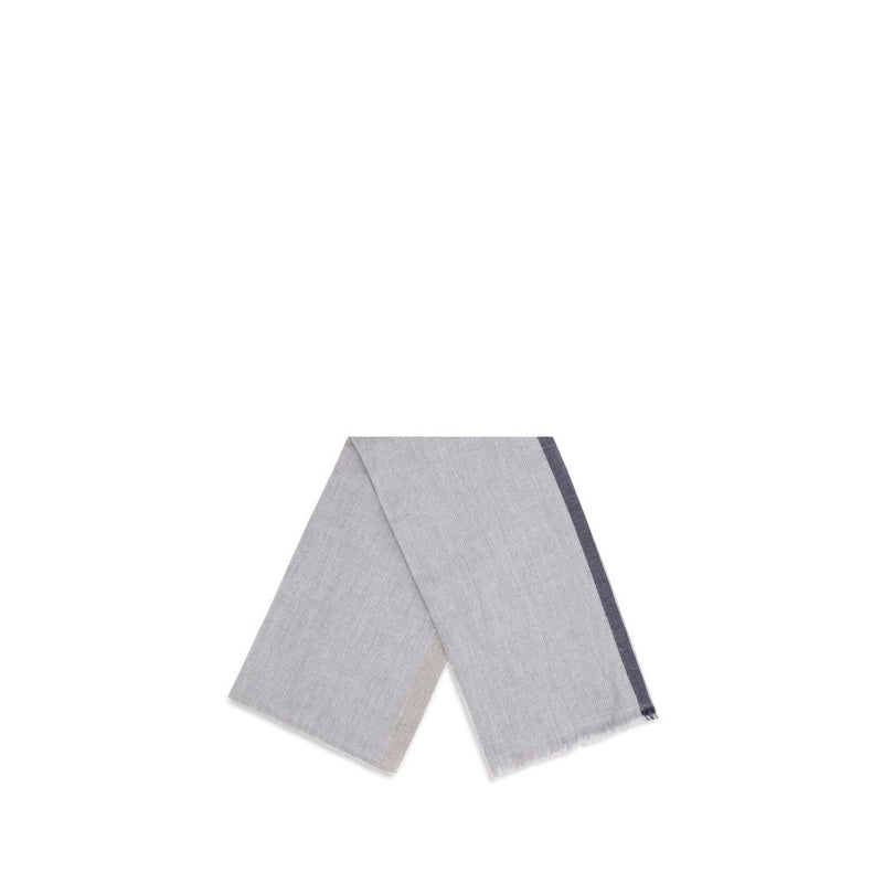 Gray Cashmere Scarf