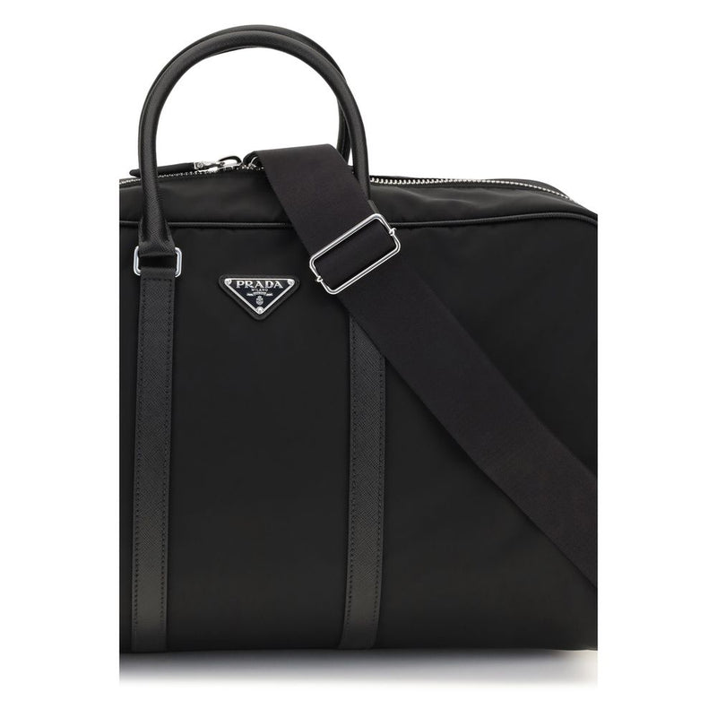 Black Recycled Polyamide Luggage And Travel