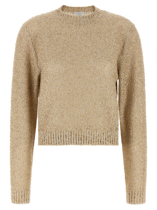 Gold Linen Cardigan