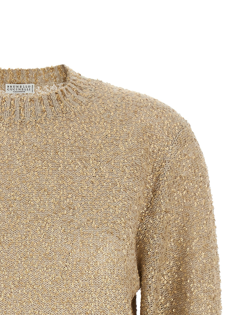 Gold Linen Cardigan