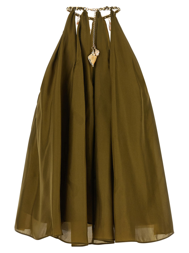 Bicolor Silk Blouse